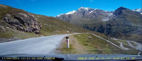 Strade avventura in moto: La spettacolare strada del ghiacciaio Kaunertal in Austria
