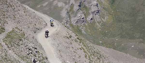 Tour in moto: Le sterrate in moto del colle Finestre, Assietta e Jafferau