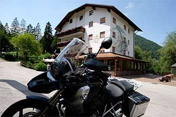 HOTEL per motociclisti in Trentino