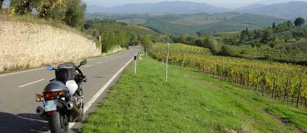 Itinerari moto: Fra colli e borghi medioevali dell'Amerino, Umbria