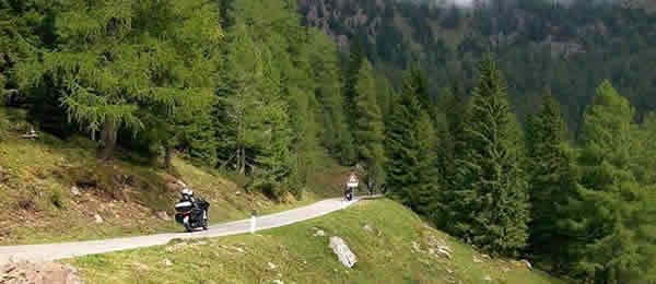 Itinerari moto: Passo Redebus - Passo Manghen Trentino da scoprire