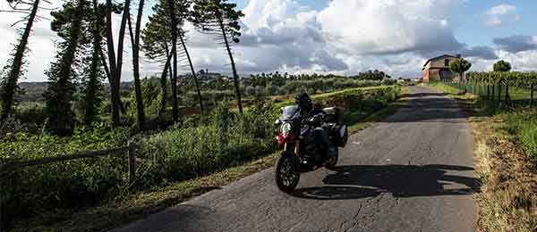 Itinerari moto: Val d'Orcia in moto come non l'avete mai vista