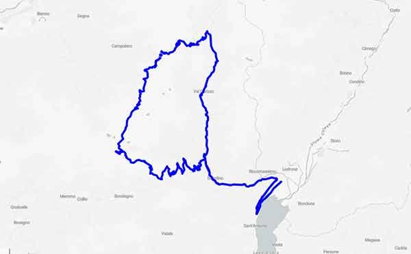 Anello Crocedomini: Lombardia da scoprire su due ruote - Mappa minitour