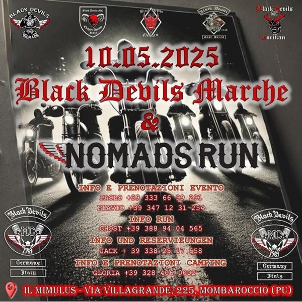 Motoraduni NOMADS RUN 