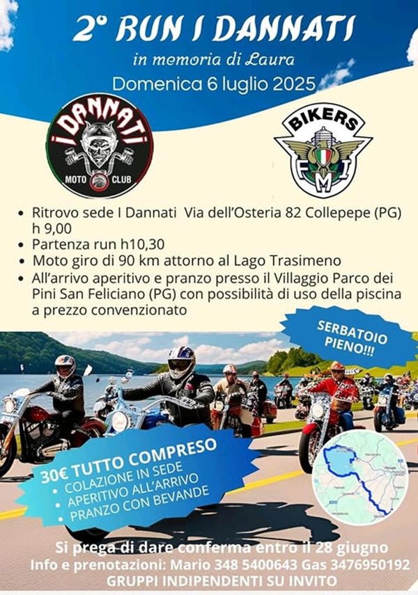 Motoraduni 2° RUN DANNATI