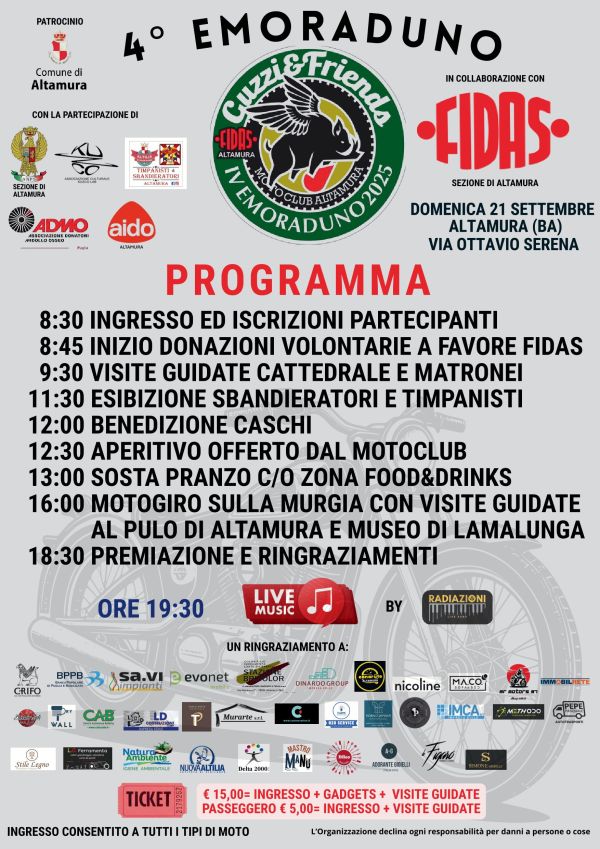 Motoraduni IV EMORADUNO