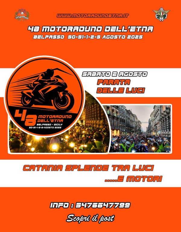 Motoraduni 48° MOTORADUNO DELL'ETNA