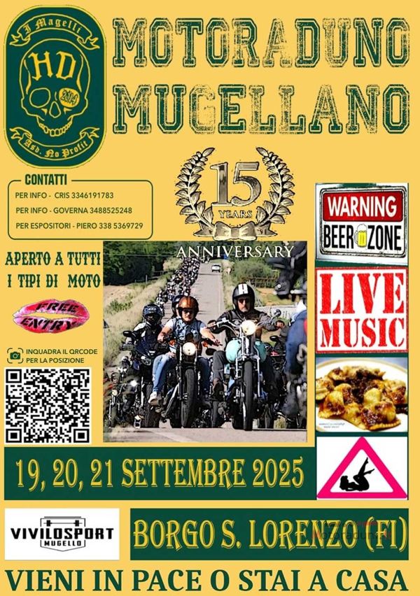 Motoraduni 15° MotoRaduno Mugellano