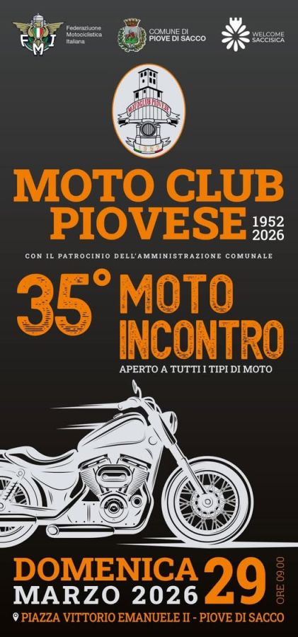 Motoraduni 35° Moto Inccontro Piovese