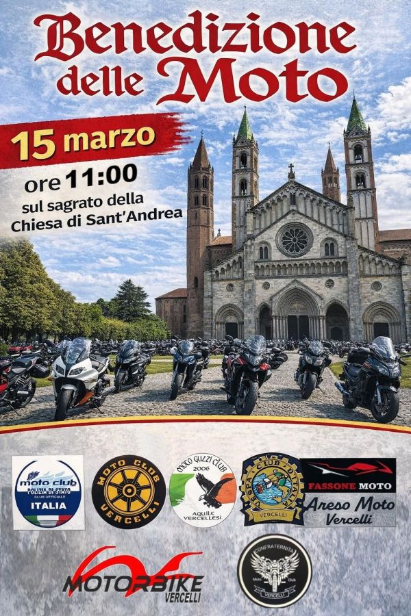 Motoraduni Benedizione moto Chiesa di Sant'Andrea