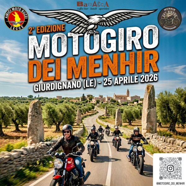 Motoraduni MOTOGIRO DEI MENHIRE