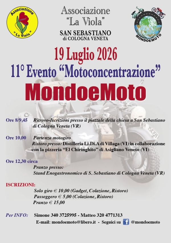 Motoraduni 11° Motoconcentrazione