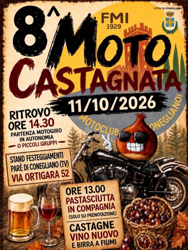 Motoraduni Moto Castagnata