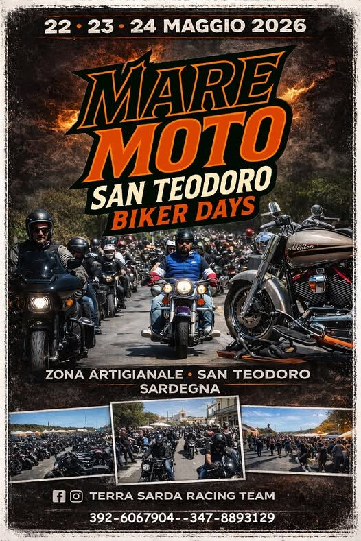 Motoraduni Maremoto San Teodoro Biker Days