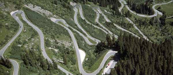 Strade: Silvretta, una strada alpina di grande bellezza