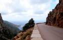 Foto 3 La strada D81 in Corsica tra le rocce dei Calanchi di Piana