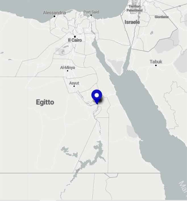 Egitto in moto dalle misteriose piramidi alla diga di Assuan - Mappa