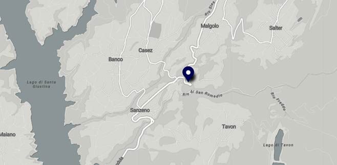 Val di Non in moto: Trentino delle meraviglie - Mappa