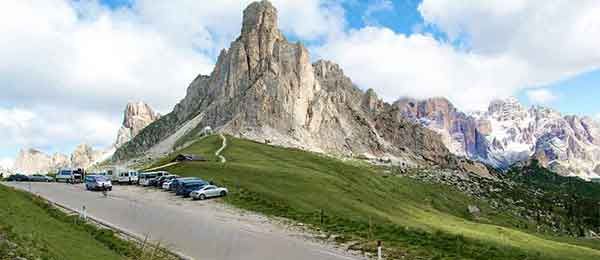 Tour in moto: Passo Giau: percorso della splendida strada delle Dolomiti