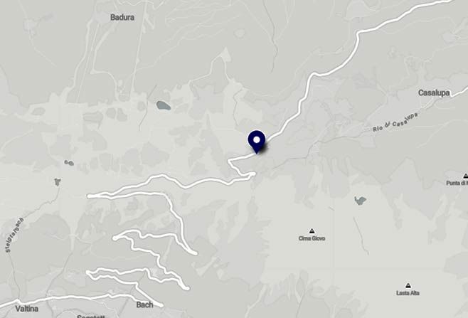 Passo Giovo: tra Valle Isarco e Val Passiria in moto - Mappa