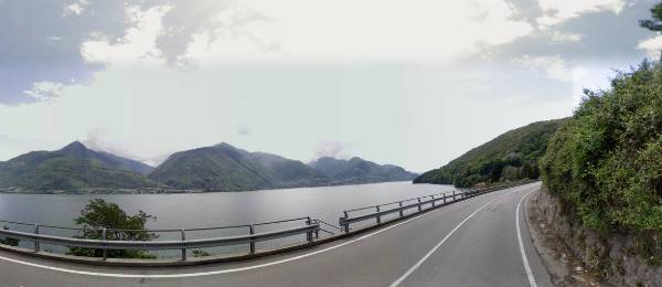 In Moto sulla SS340, l'antica via Regina del lago di Como