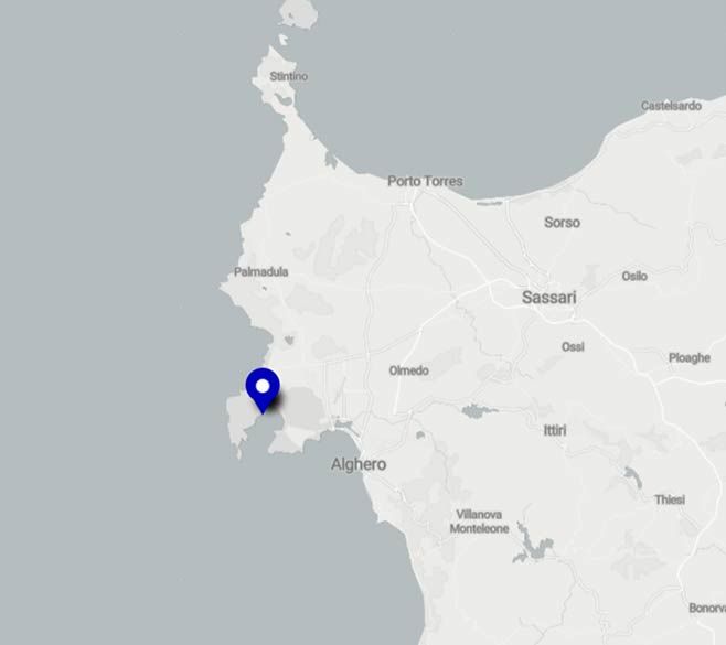Gita a Capo Caccia e Porto Conte meraviglie dell'isola sarda - Mappa