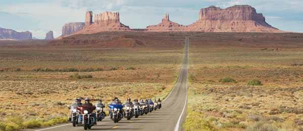 Tour in moto: Viaggi in moto: Sud-Ovest degli Stati Uniti