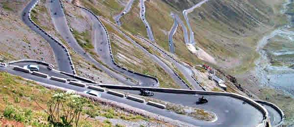 Tour in moto: Stilfser Joch, Umbrailpass, Offenpass, Resia, Stelvio