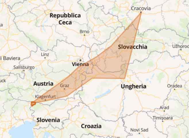 Dai Monti Tatra alla città medioevale di Cracovia e non solo - Mappa