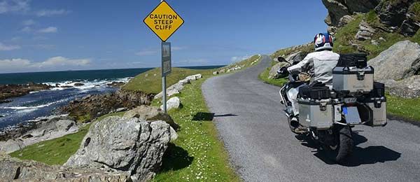Moto avventura dall'Irlanda al Galles via isola di Man