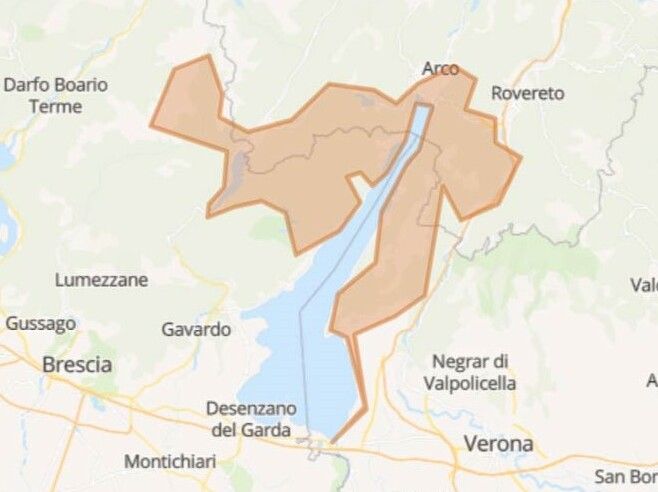 Weekend al lago di Garda uno degli angoli più belli d'Italia - Mappa