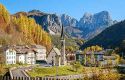 Foto 3 Itinerario in moto alle Pale di San Martino curve e tornanti